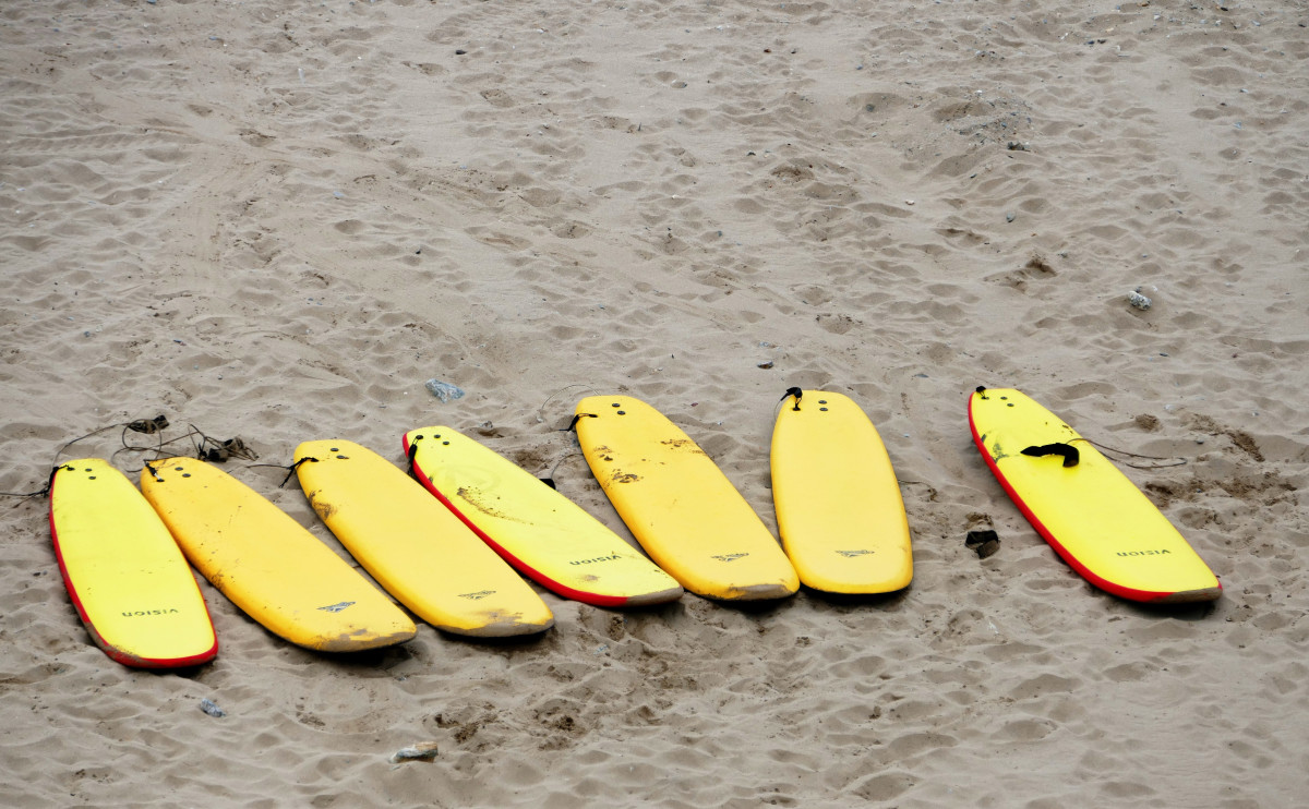Soft top surfboards
